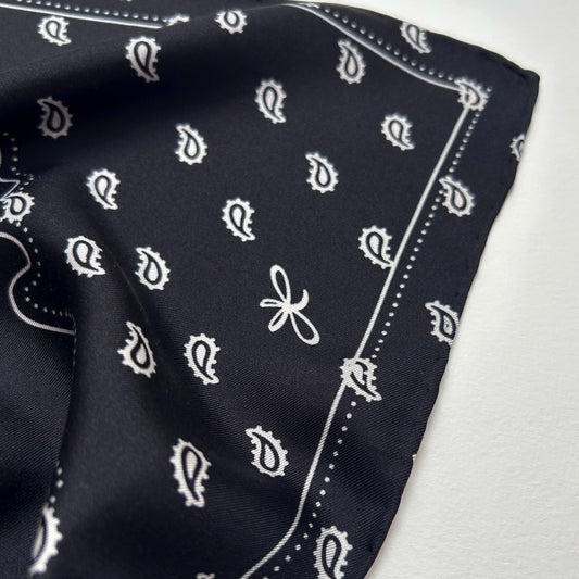 beetle bandana silk scarf