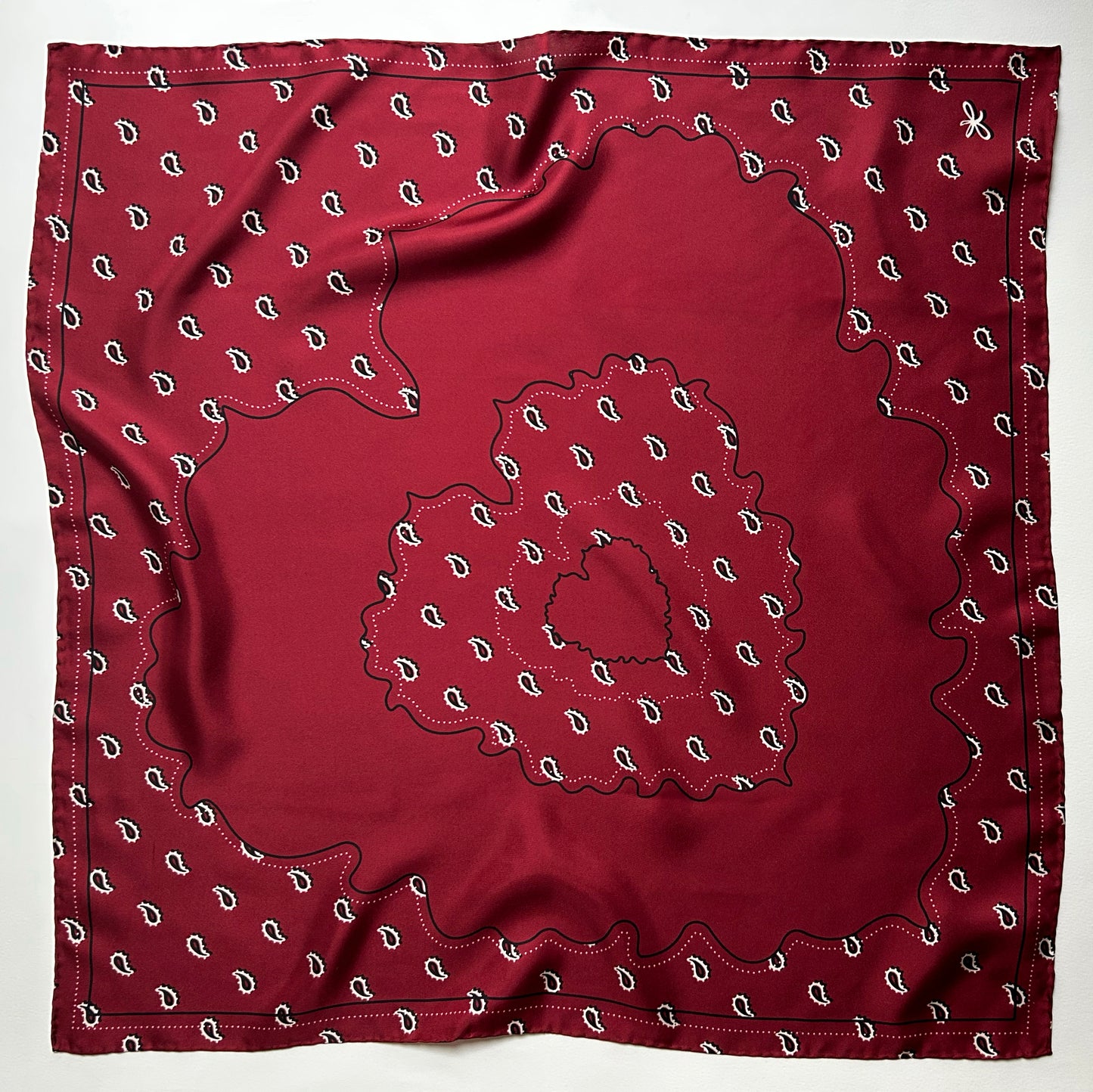 beloved bandana silk scarf
