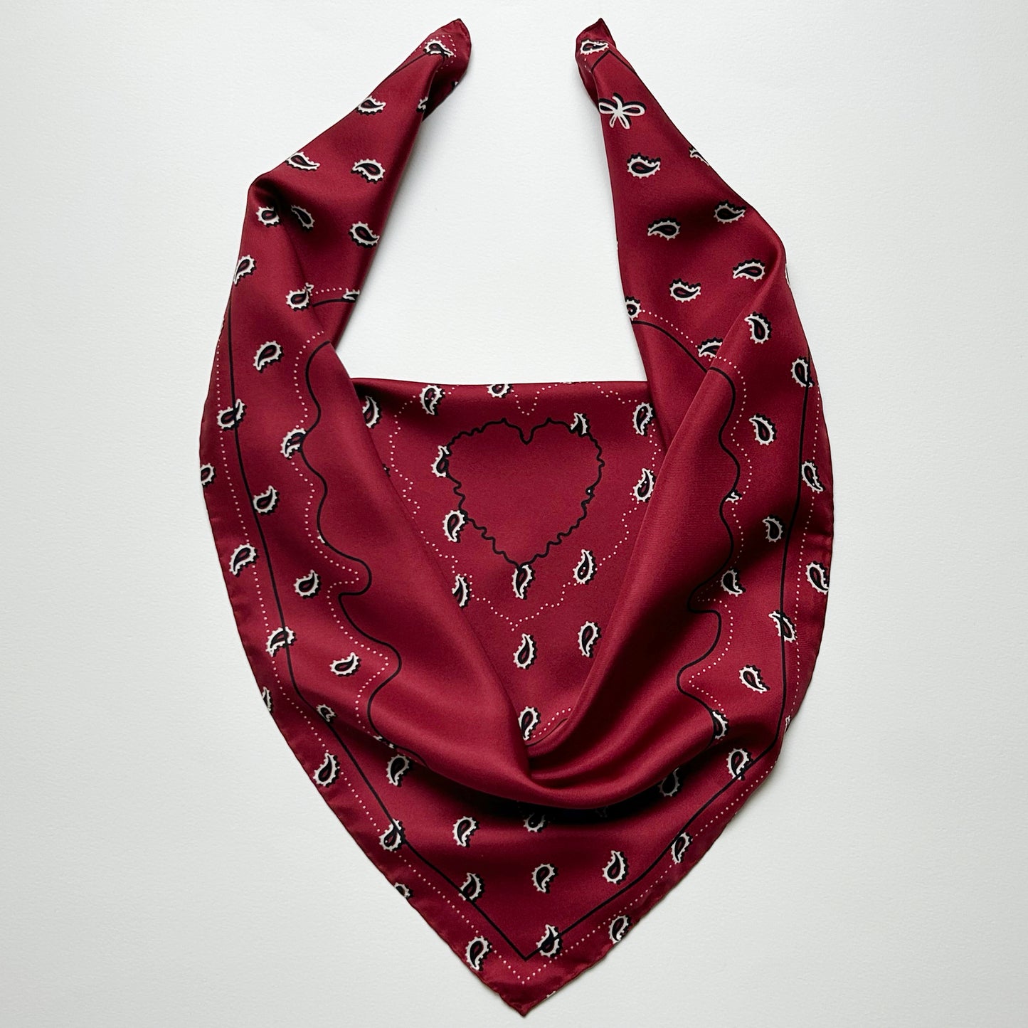 beloved bandana silk scarf