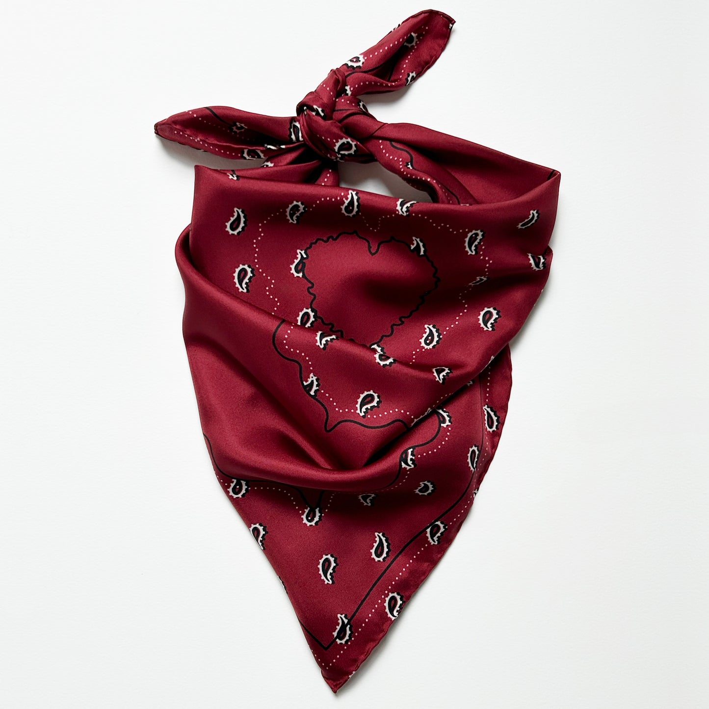 beloved bandana silk scarf