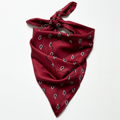 beloved bandana silk scarf