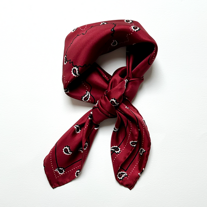 beloved bandana silk scarf