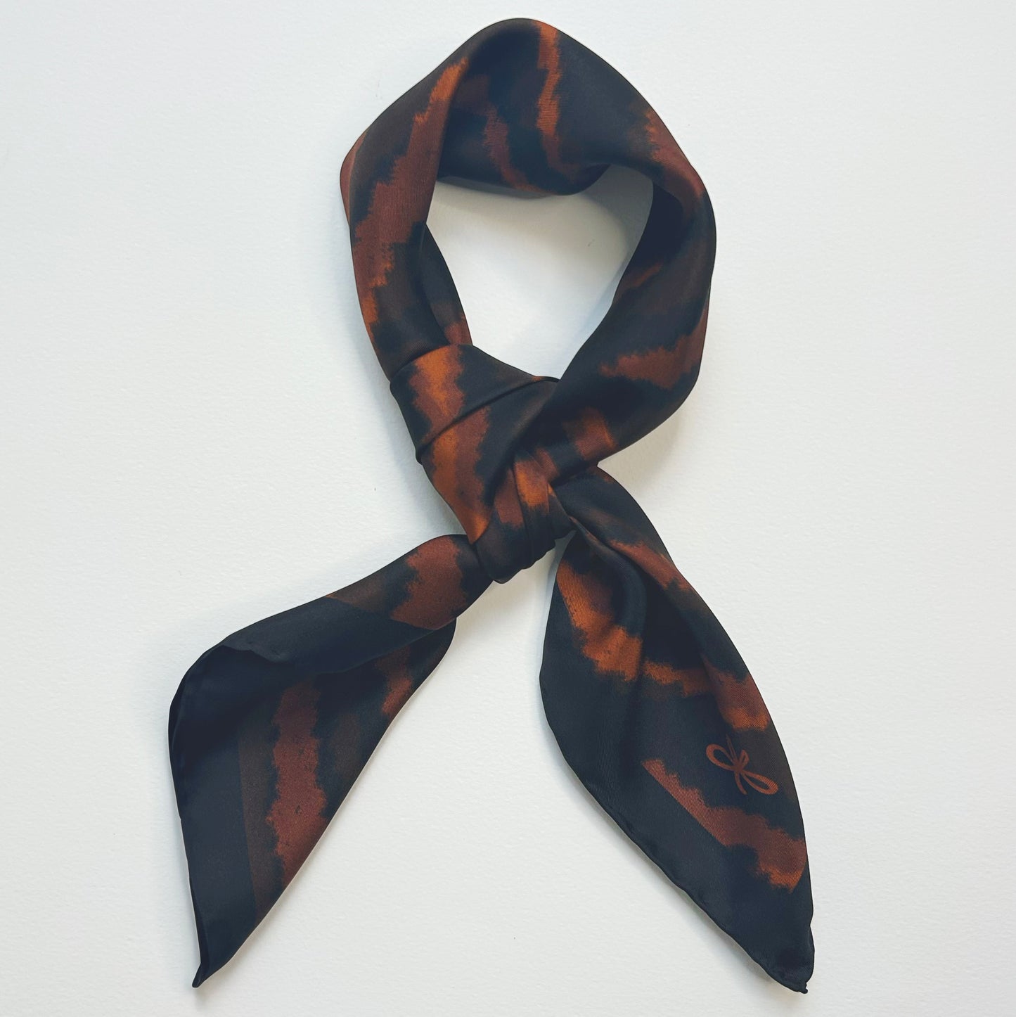 brownie silk scarf