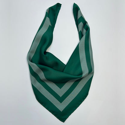 match point silk scarf