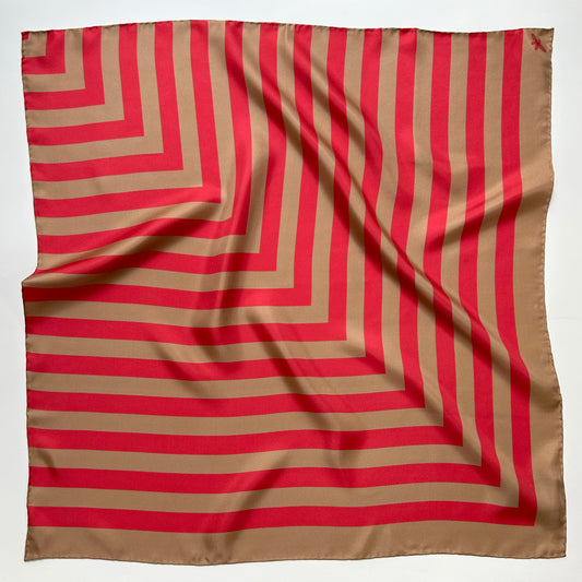 scarlet silk scarf