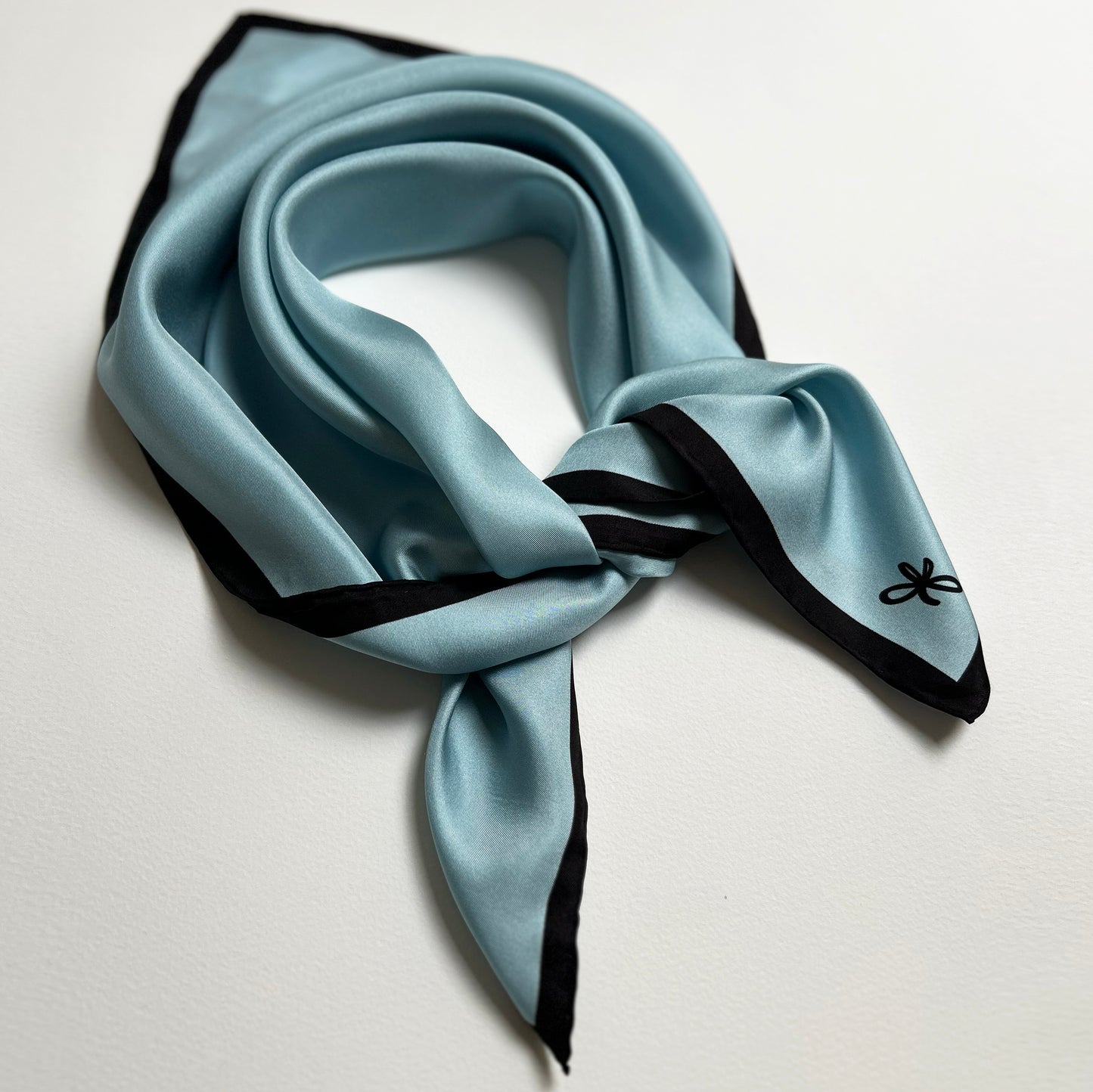 sky silk scarf