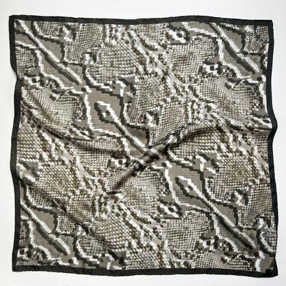 snaky silk scarf