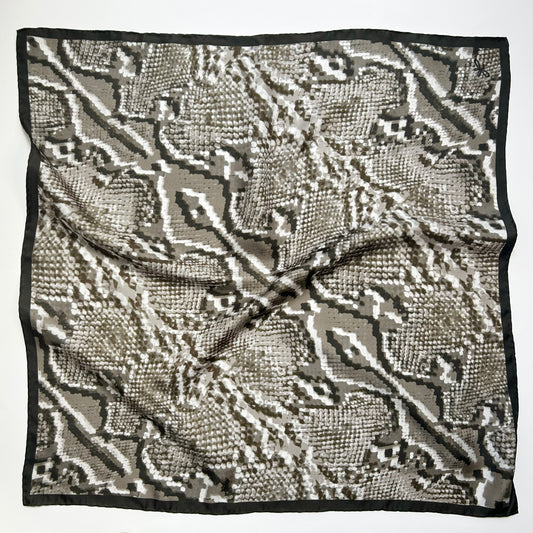 snaky silk scarf