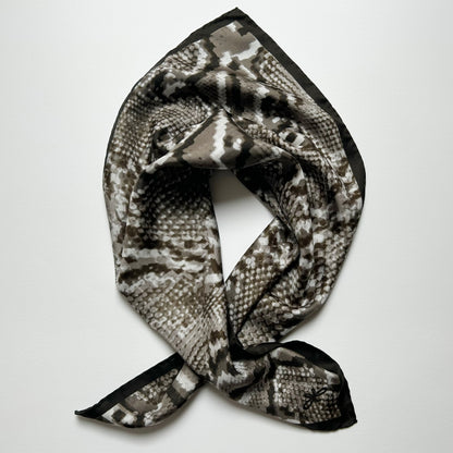 snaky silk scarf